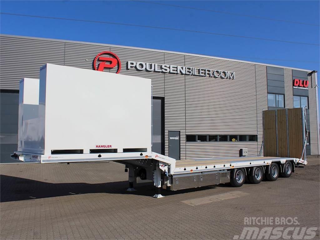 Hangler Heldækkende 4,2m rampe Semi-trailer blokvogn