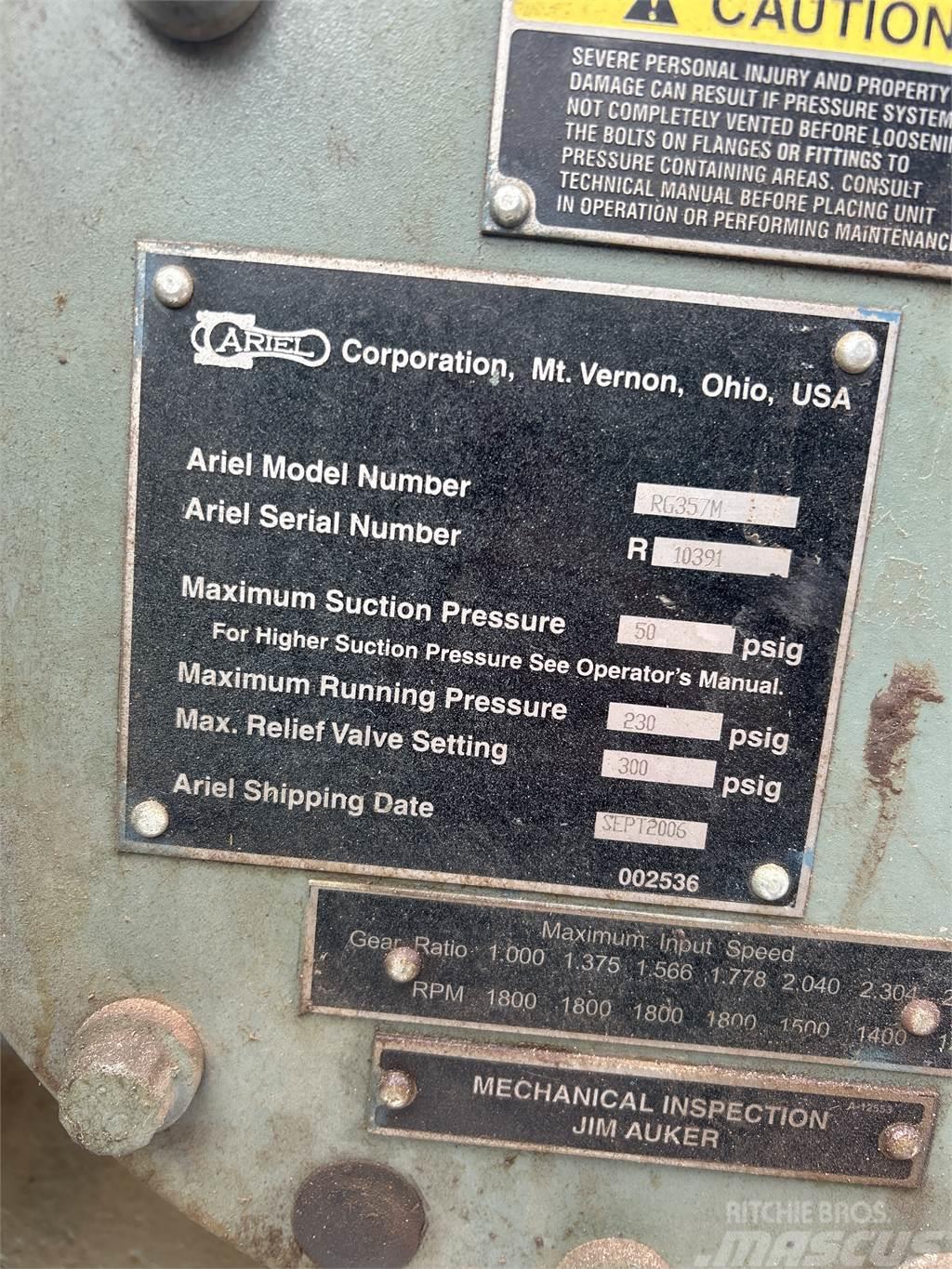 Ariel Compressor RG357M Gaskompressionsudstyr