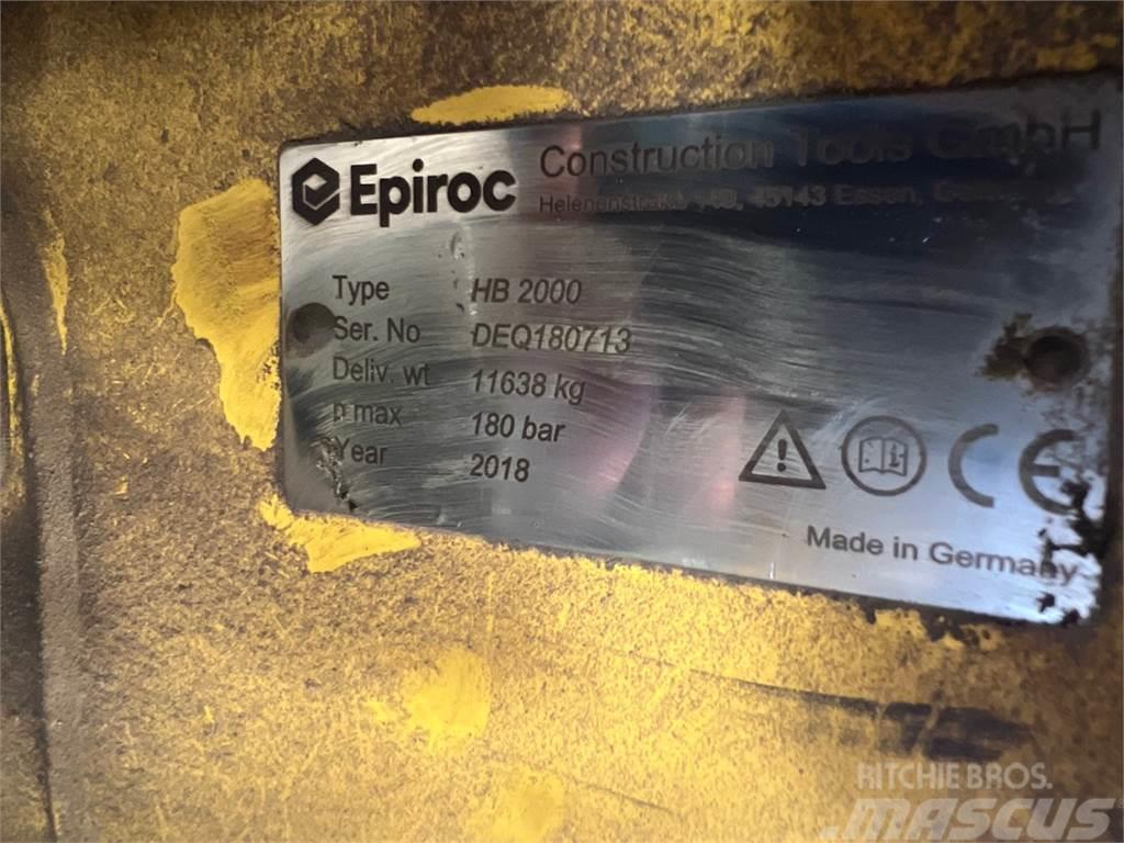 Epiroc HB2000 Hydraulik / Trykluft hammere