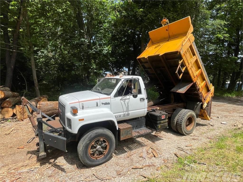 GMC Topkick C7500 Dump Truck Lastbiler med tip