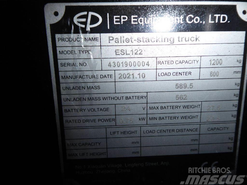 EP Equipment ESL122 Gaffelstabler med gående fører