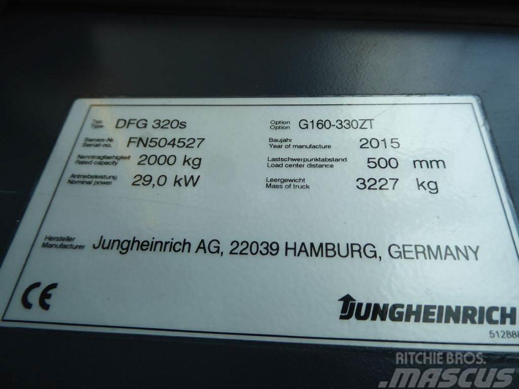 Jungheinrich DFG320s Diesel gaffeltrucks