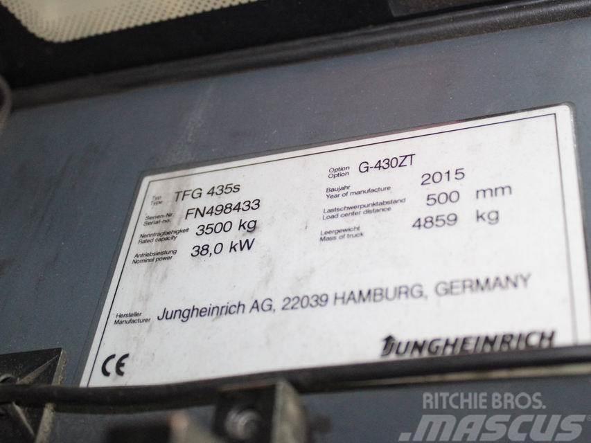 Jungheinrich TFG 435s G-430ZT LPG gaffeltrucks