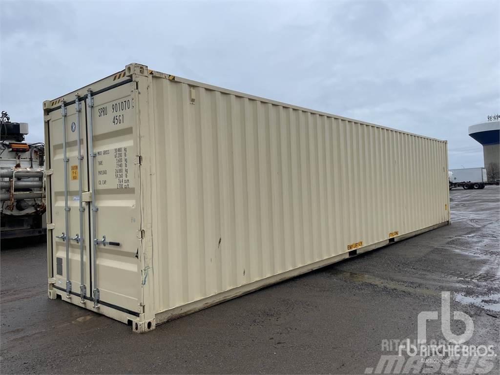  40 ft High Cube (Unused) Specielle containere