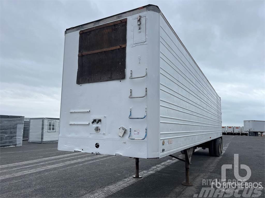  42 ft x 96 in T/A Semi-trailer med fast kasse