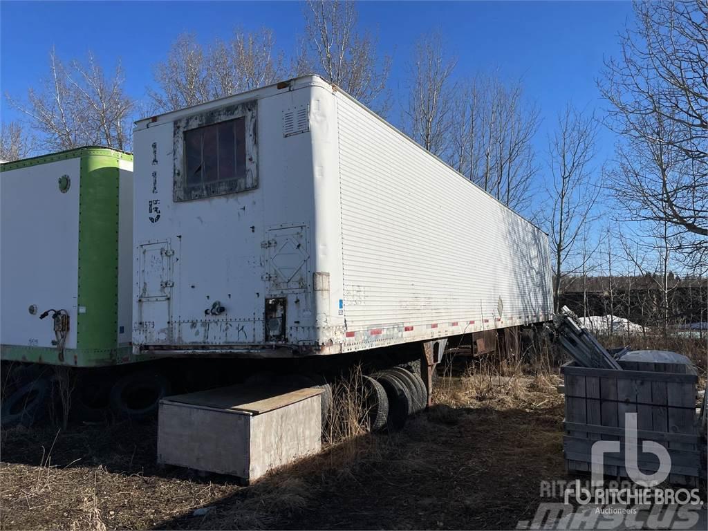 45 ft x 102 in T/A Semi-trailer med fast kasse