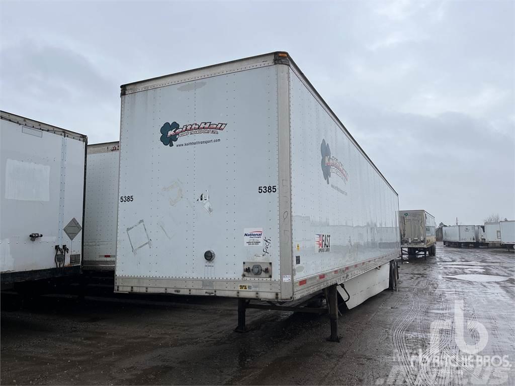  53 ft x 102 in T/A Semi-trailer med fast kasse