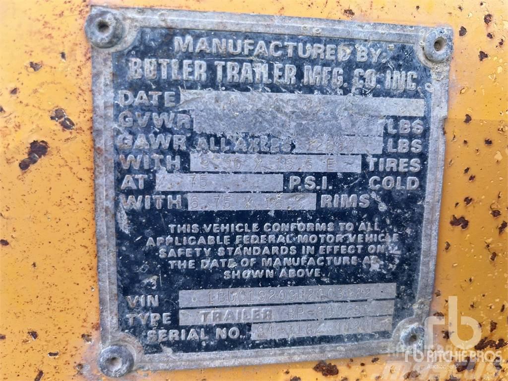 Butler BP600-SS Demonterbare/wirehejs semi-trailere