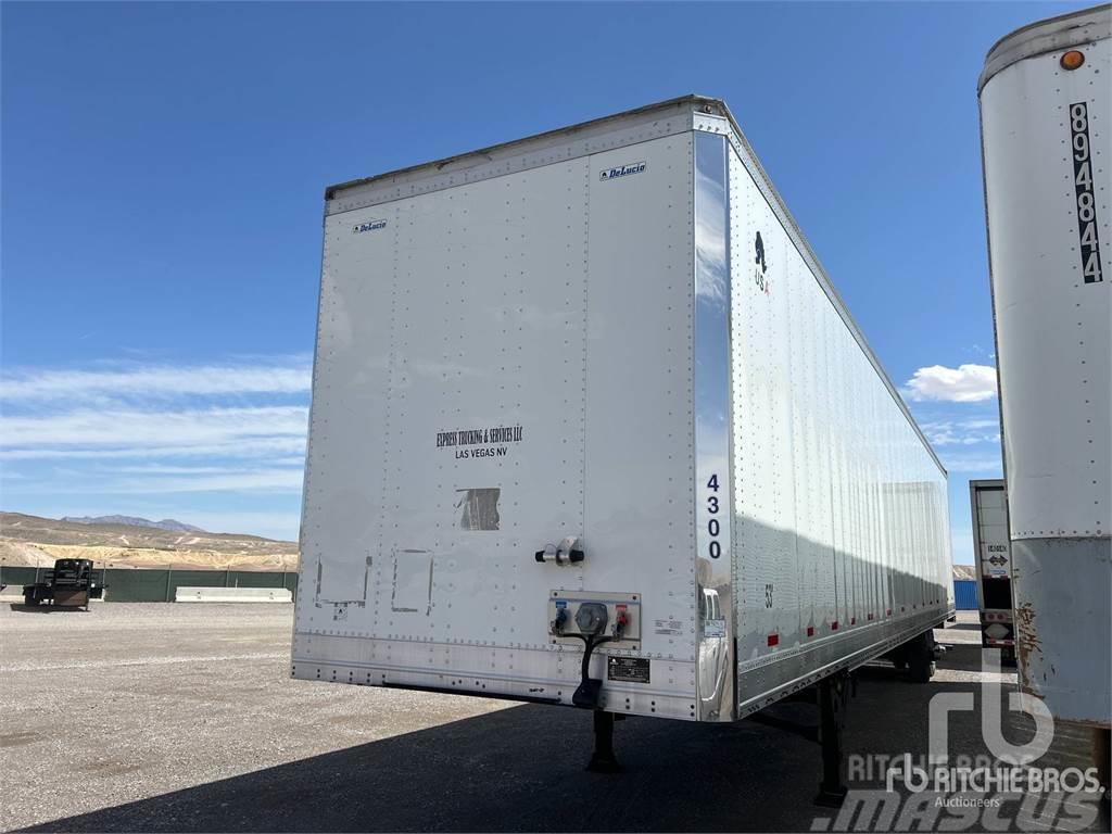  DELUCIO 53 ft x 102 in T/A Semi-trailer med fast kasse