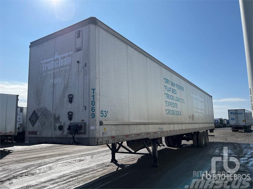  DI-MOND 53 ft x 102 in T/A Semi-trailer med fast kasse