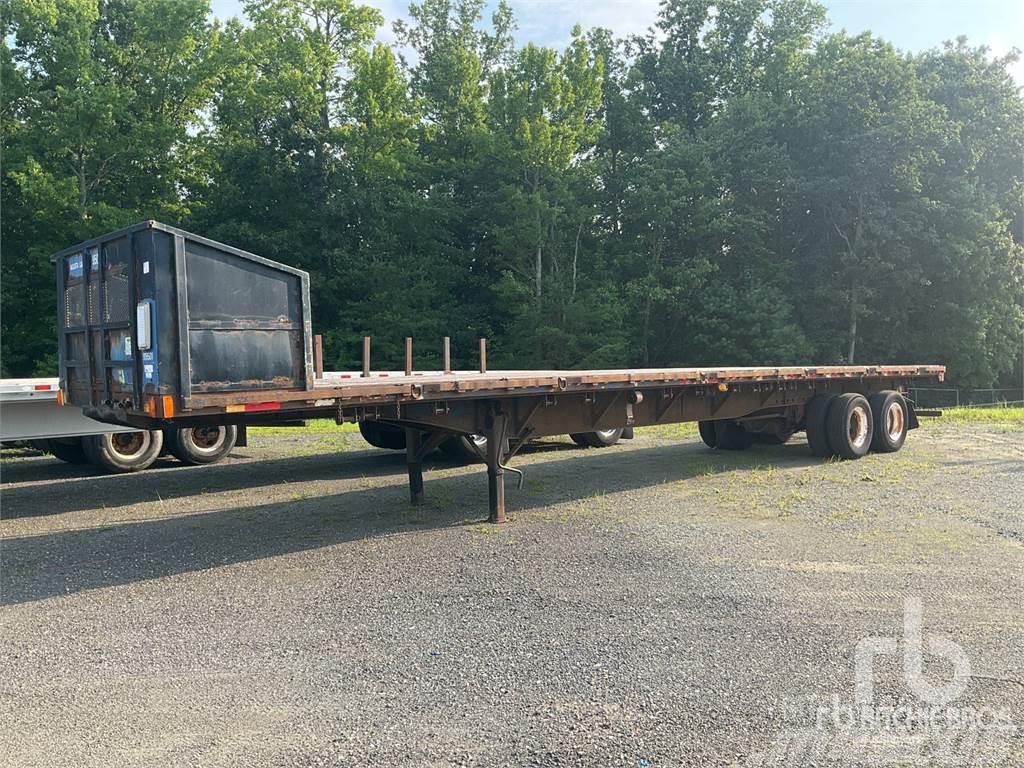 Dorsey 45 ft T/A Semi-trailer med lad/flatbed