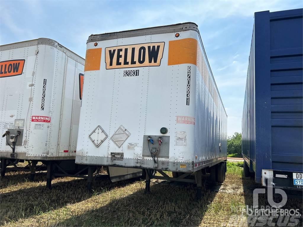 Fruehauf 40 ft x 102 in T/A Semi-trailer med fast kasse