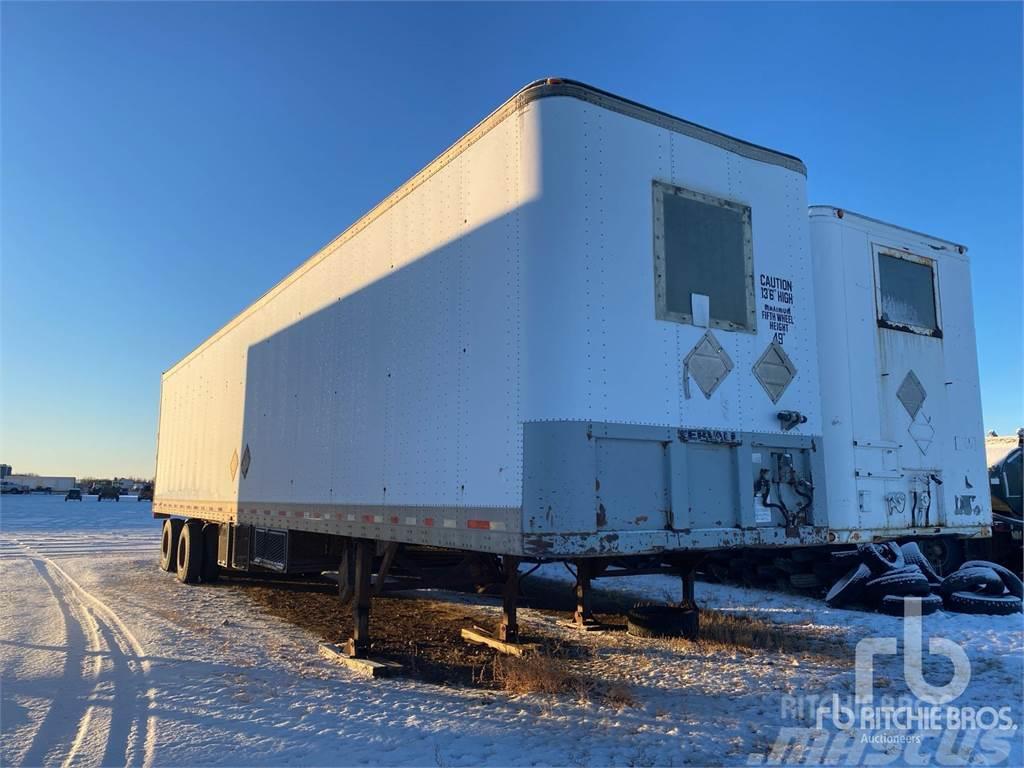 Fruehauf 48 ft T/A Tool Crib Semi-trailer med fast kasse