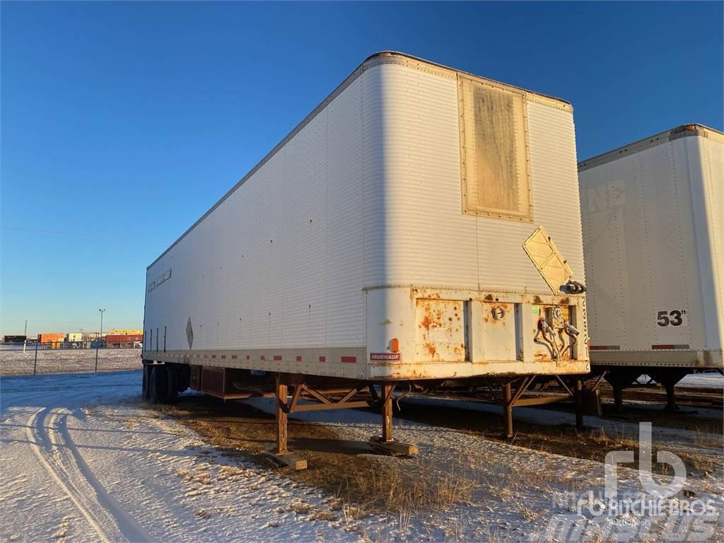 Fruehauf 48 ft T/A Tool Crib Semi-trailer med fast kasse