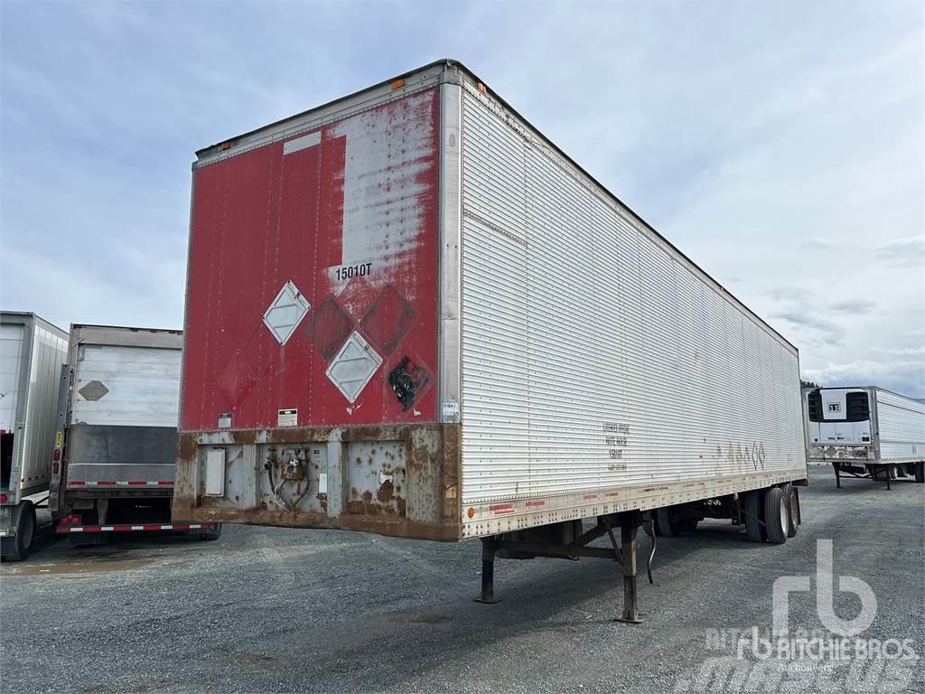 Fruehauf 53 ft x 102 in T/A Semi-trailer med fast kasse