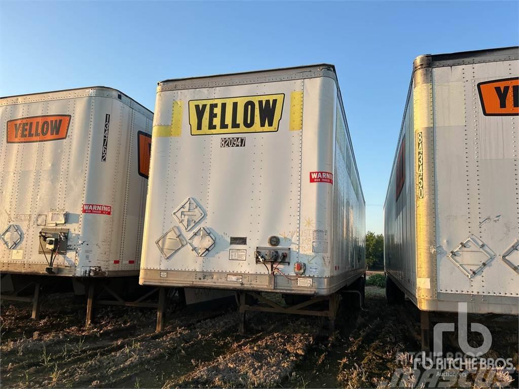 Great Dane 40 ft T/A Semi-trailer med fast kasse