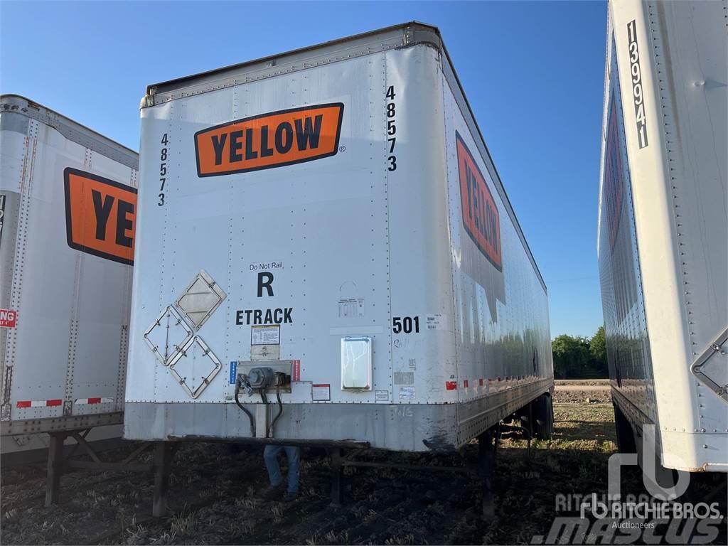Great Dane 48 ft T/A Semi-trailer med fast kasse