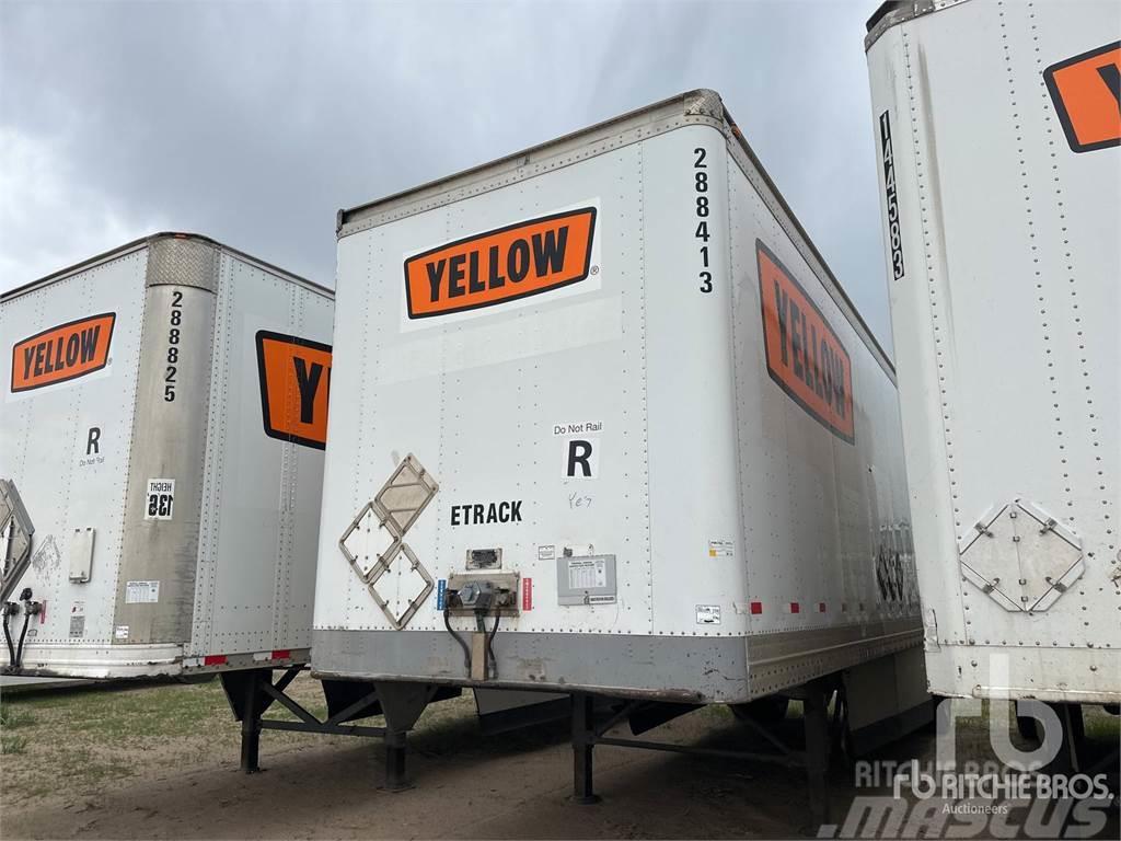 Great Dane 7411-SSLW Semi-trailer med fast kasse