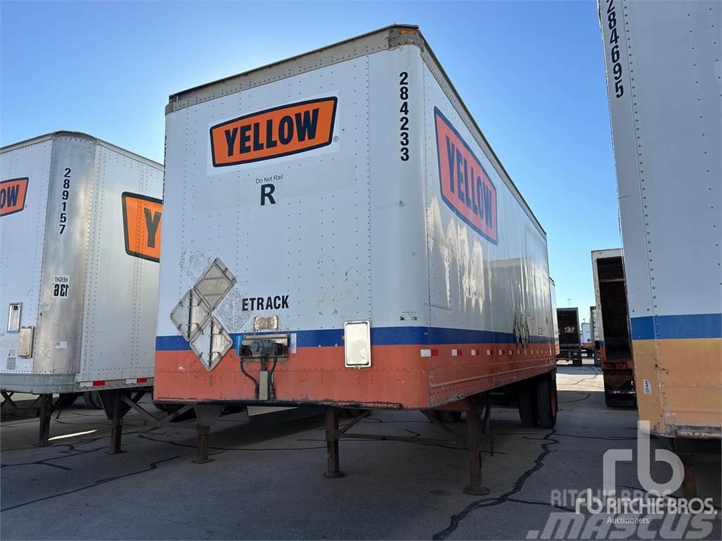 Great Dane 7411P-SWL Semi-trailer med fast kasse