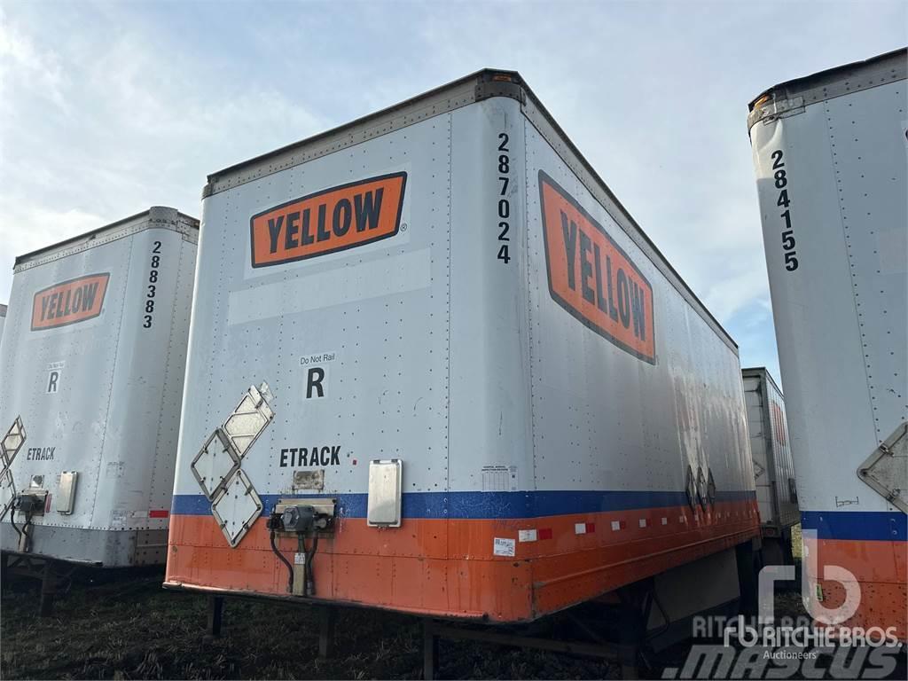 Great Dane 7411P-SWL Semi-trailer med fast kasse