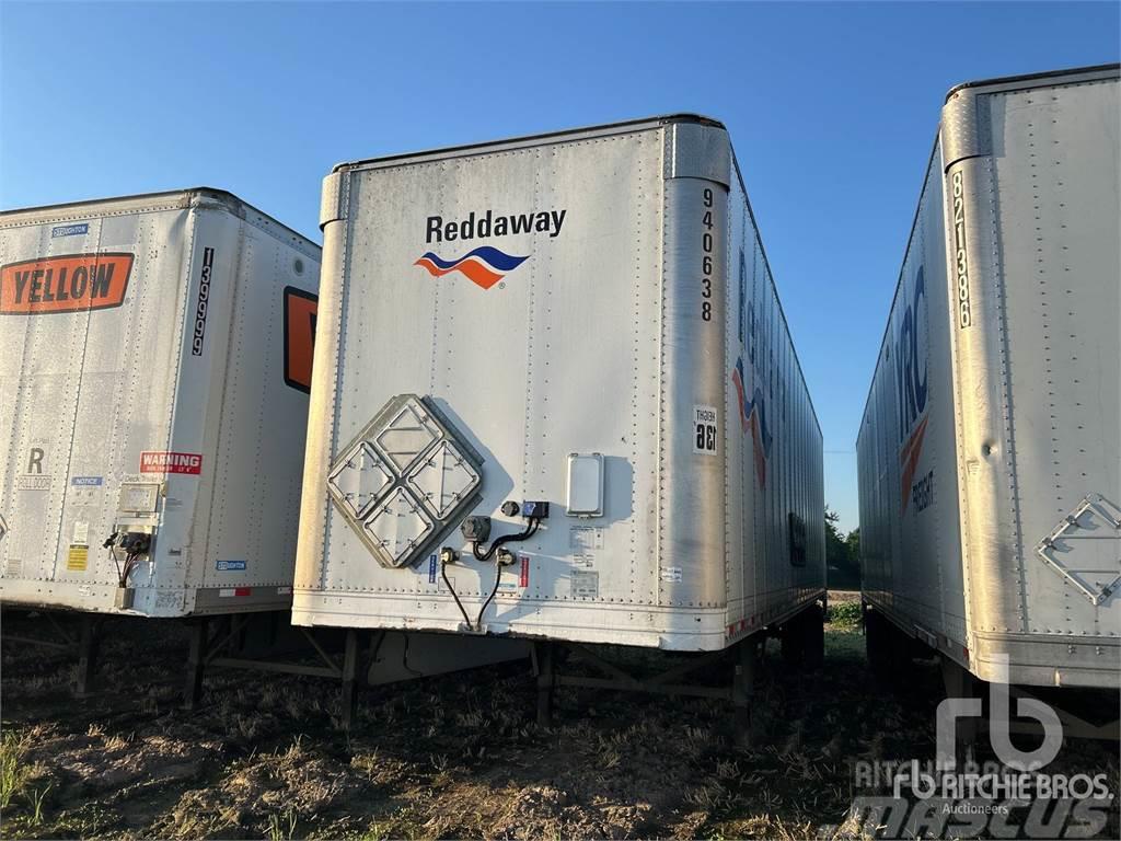 Hyundai 40 ft S/A Semi-trailer med fast kasse