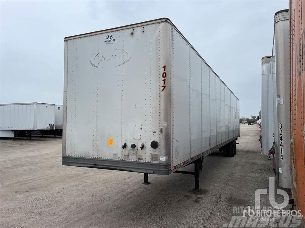 Hyundai 53 ft x 102 in T/A Semi-trailer med fast kasse