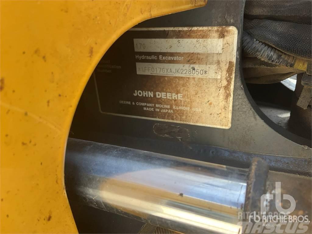 John Deere 17G Minigravemaskiner
