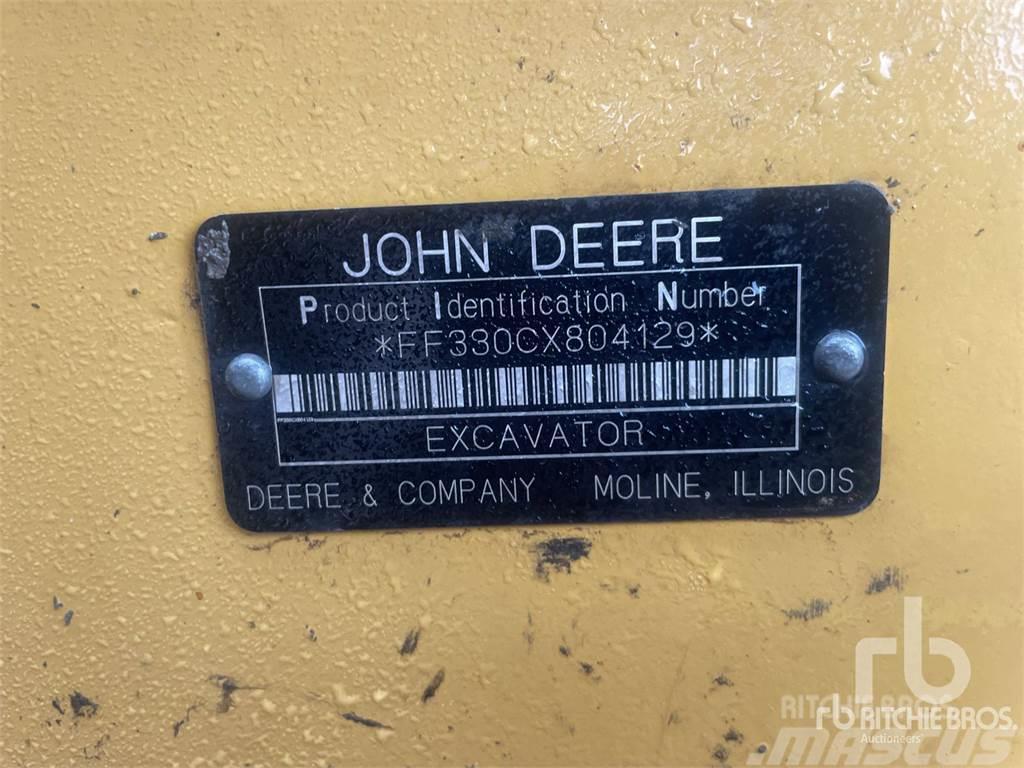 John Deere 330CLC Gravemaskiner på larvebånd