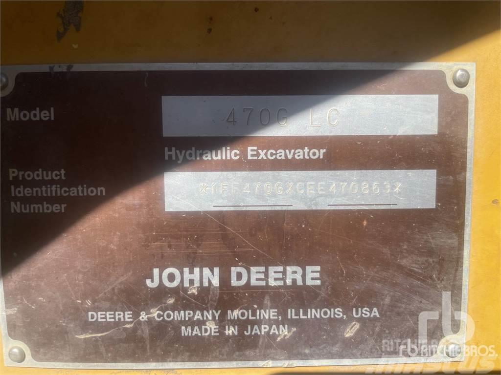 John Deere 470G Gravemaskiner på larvebånd