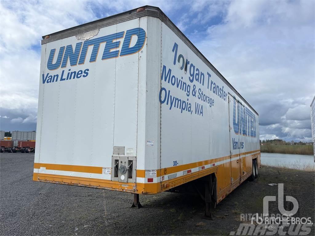  KENTUCKY 48 ft x 102 in T/A Semi-trailer med fast kasse