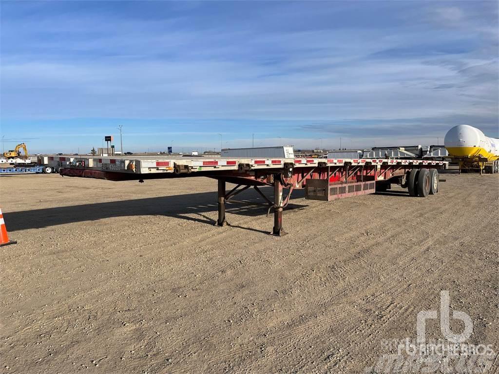 Lode King PAC 53-2 Semi-trailer med lad/flatbed