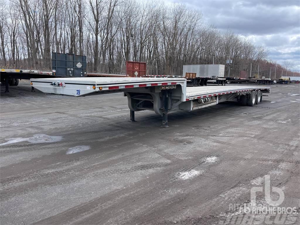 MAC TRAILERS 53 ft T/A Single Drop Semi-trailer blokvogn