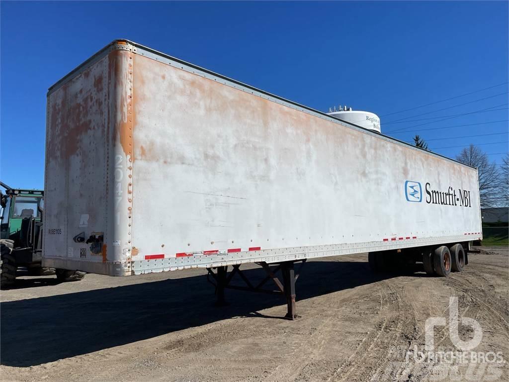 Manac 962 Semi-trailer med fast kasse