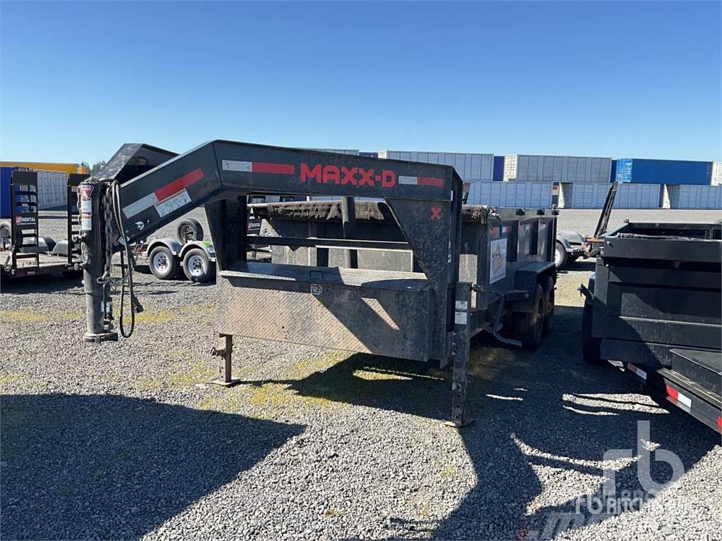  MAXX D 14 ft T/A Gooseneck Dump Anhænger til Autotransport