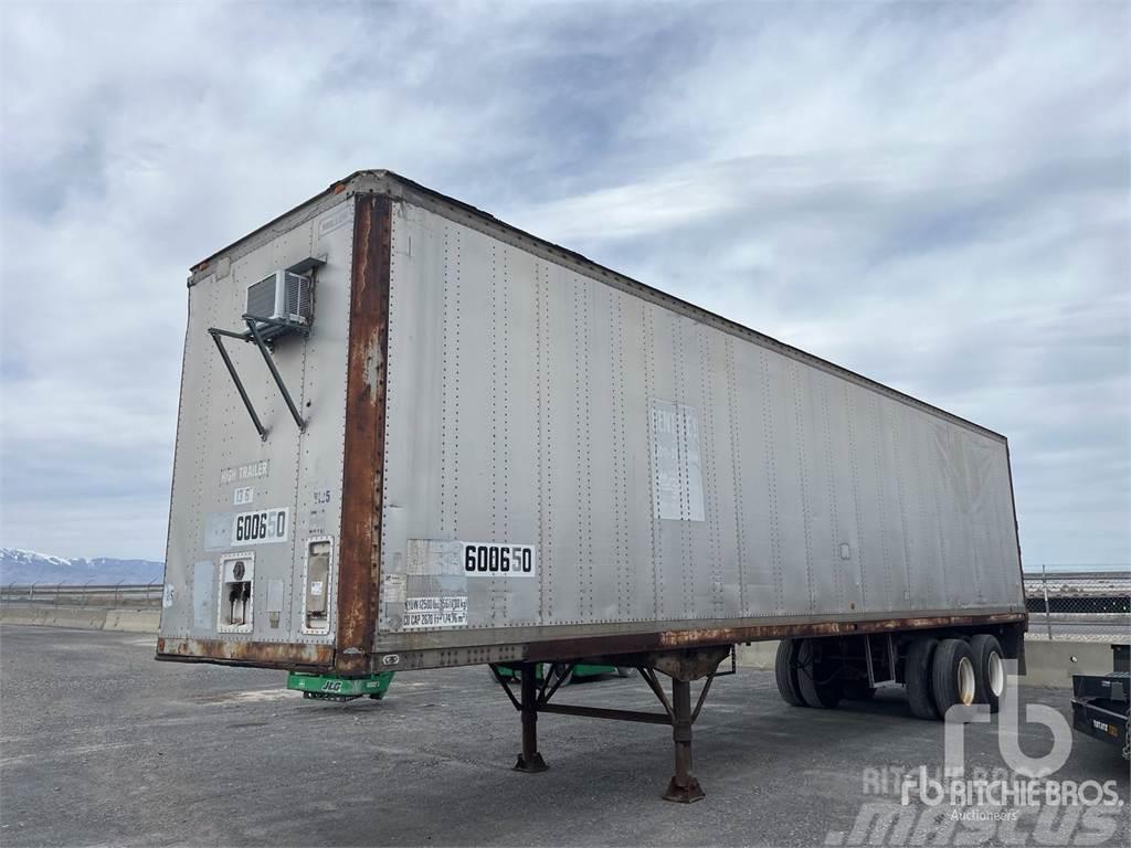 Miller 40 ft x 96 in T/A Semi-trailer med fast kasse