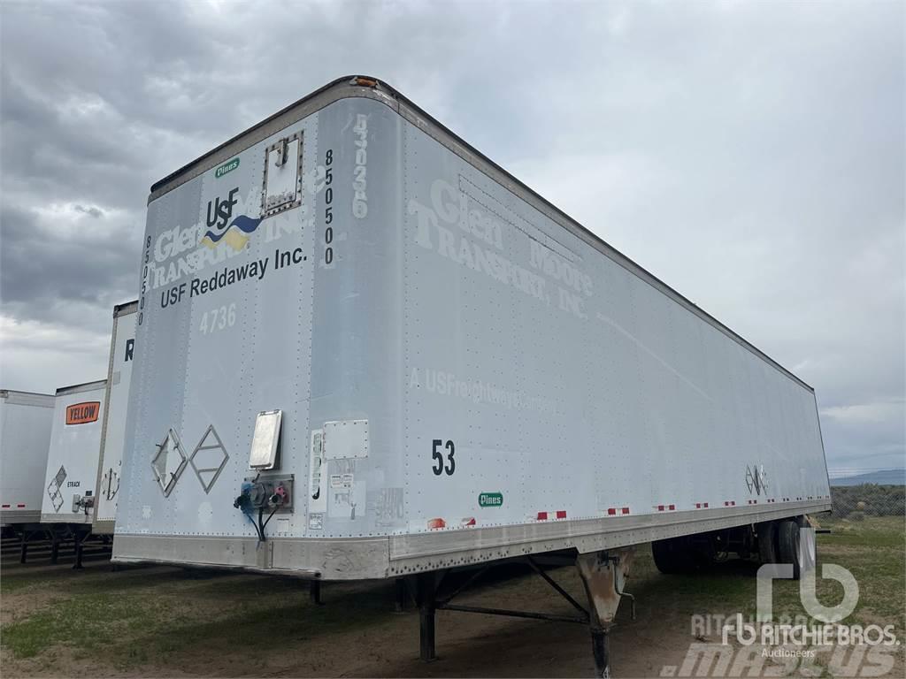  PINES 53 ft T/A Semi-trailer med fast kasse