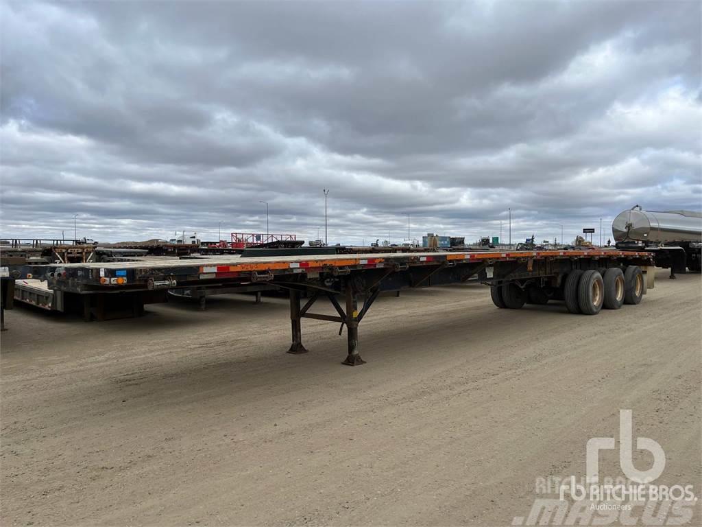  ROADMASTER 53 ft Tri/A Semi-trailer med lad/flatbed