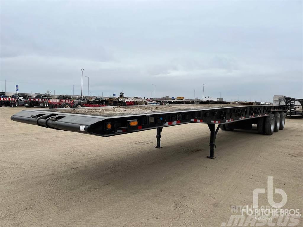  SCONA 48 ft Tri/A Flatbed Semi-trailer med lad/flatbed