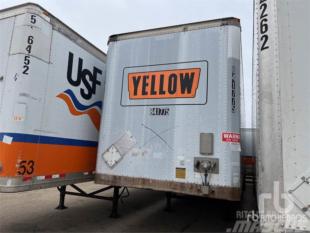 Stoughton 48 ft x 102 in T/A Semi-trailer med fast kasse