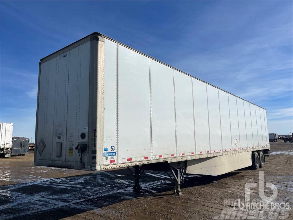 Stoughton 53 ft x 102 in T/A Semi-trailer med fast kasse