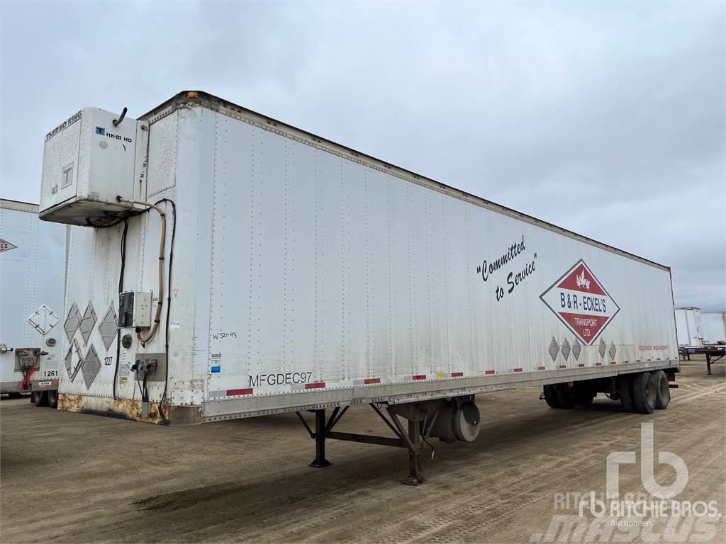 Stoughton 53 ft x 102 in T/A Heated Semi-trailer med fast kasse