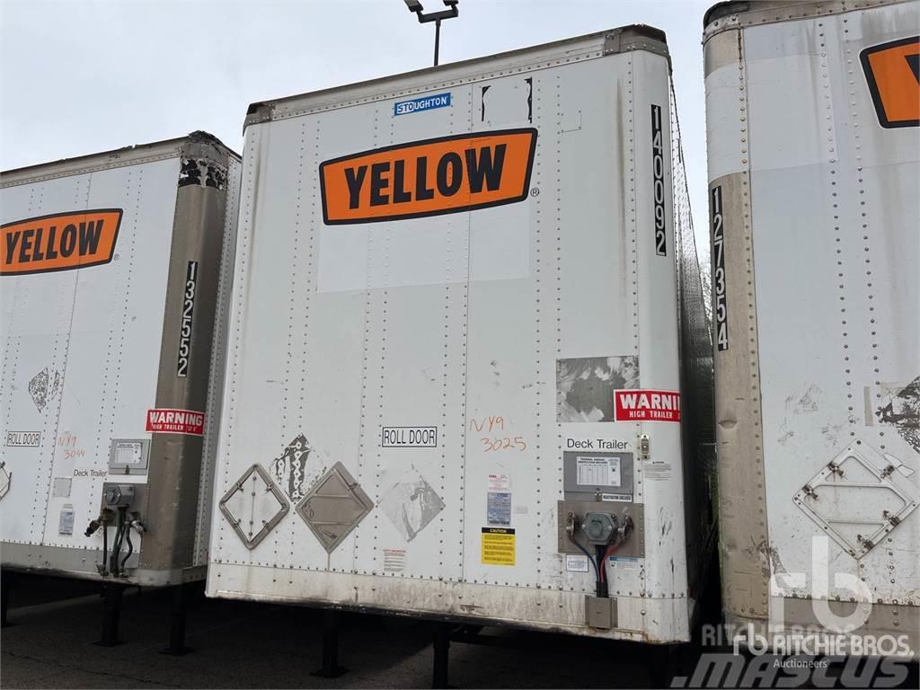 Stoughton DVW-285S-C Semi-trailer med fast kasse