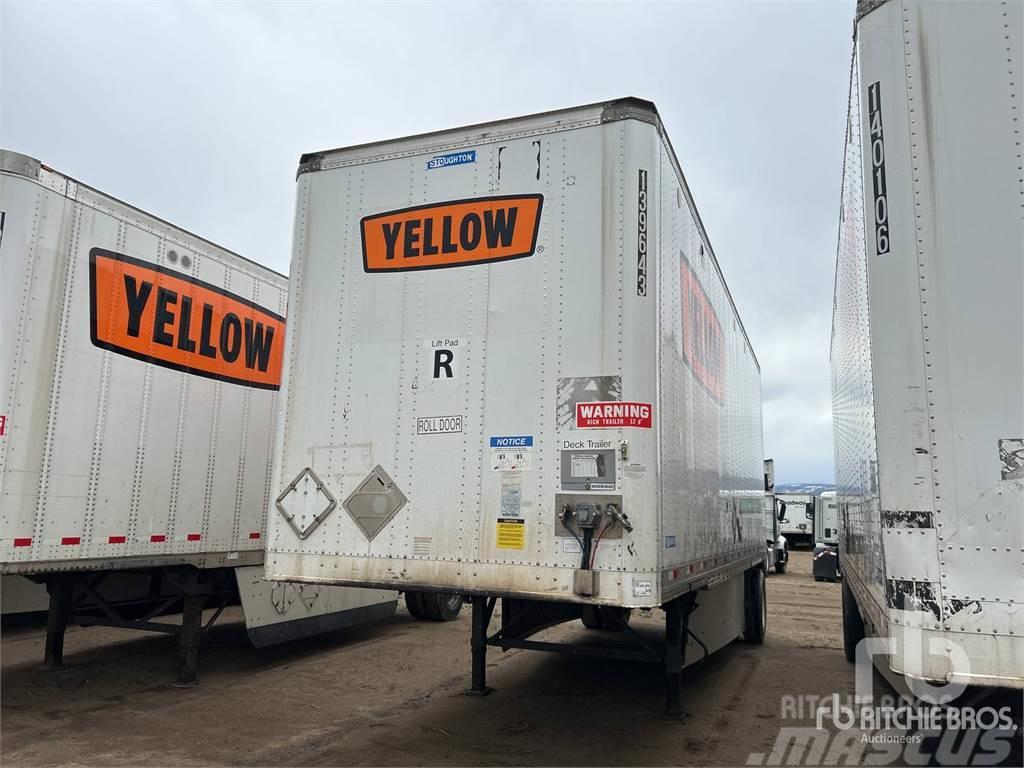 Stoughton DVW-285S-C Semi-trailer med fast kasse