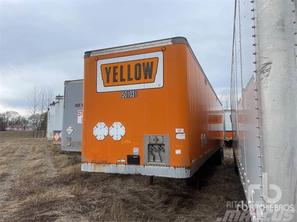 Strick 40 ft x 102 in T/A Semi-trailer med fast kasse