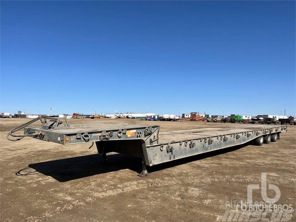 Trail King 22680 kg 53 ft Tri/A Semi-trailer med lad/flatbed