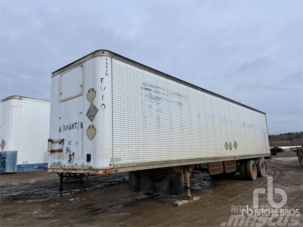 Trailmobile 45 ft x 102 in T/A Storage Semi-trailer med fast kasse