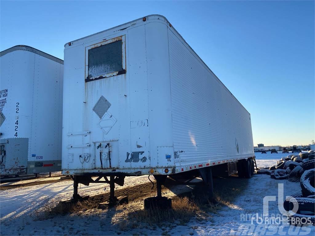 Trailmobile 48 ft T/A Semi-trailer med fast kasse