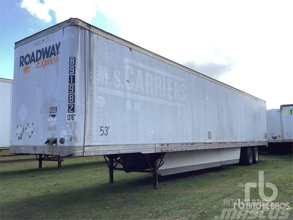 Trailmobile 53 ft x 102 in T/A Semi-trailer med fast kasse