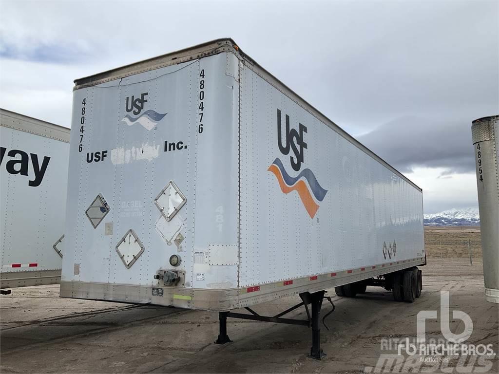 Trailmobile x 102 in T/A Semi-trailer med fast kasse