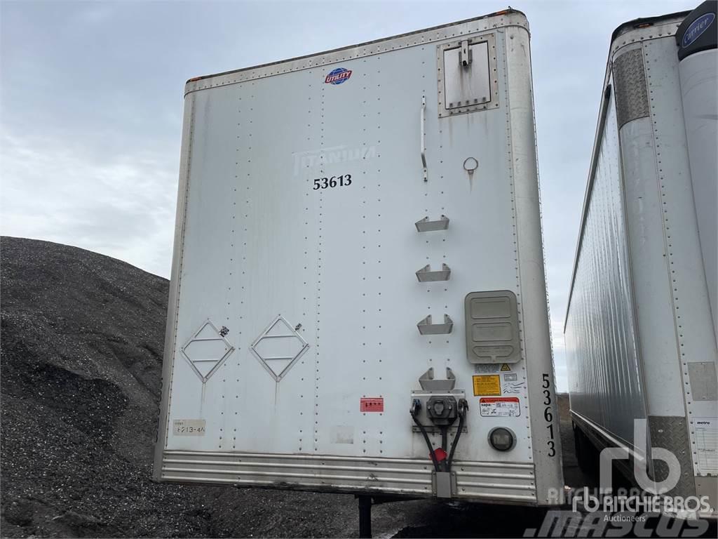 Utility 4000D-X Semi-trailer med fast kasse